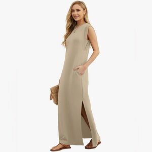 Viral Sleeveless Maxi Dress